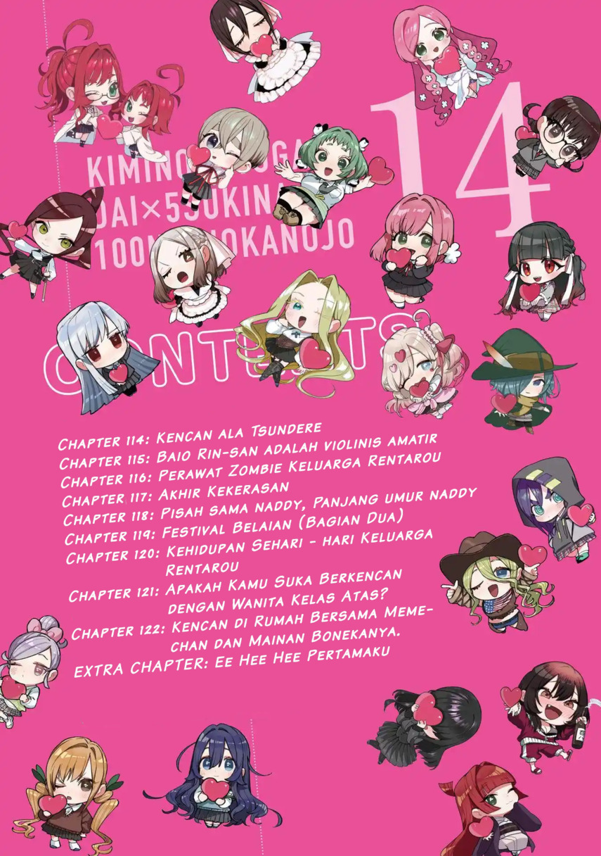Kimi no Koto ga Dai Dai Dai Dai Daisuki na 100-ri no Kanojo chapter 122